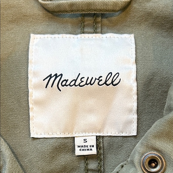Madewell Olive Utility Jacket - Picture 3 of 6